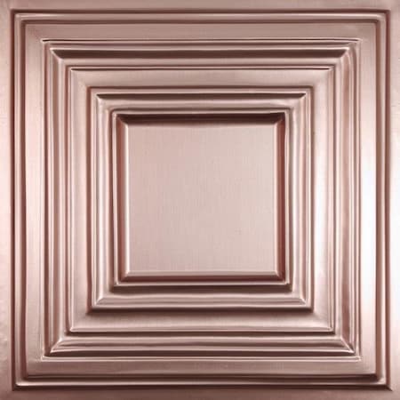 Ceilume Bistro 2ft x 2ft Copper Ceiling Tile V3-BISTRO-22CBR